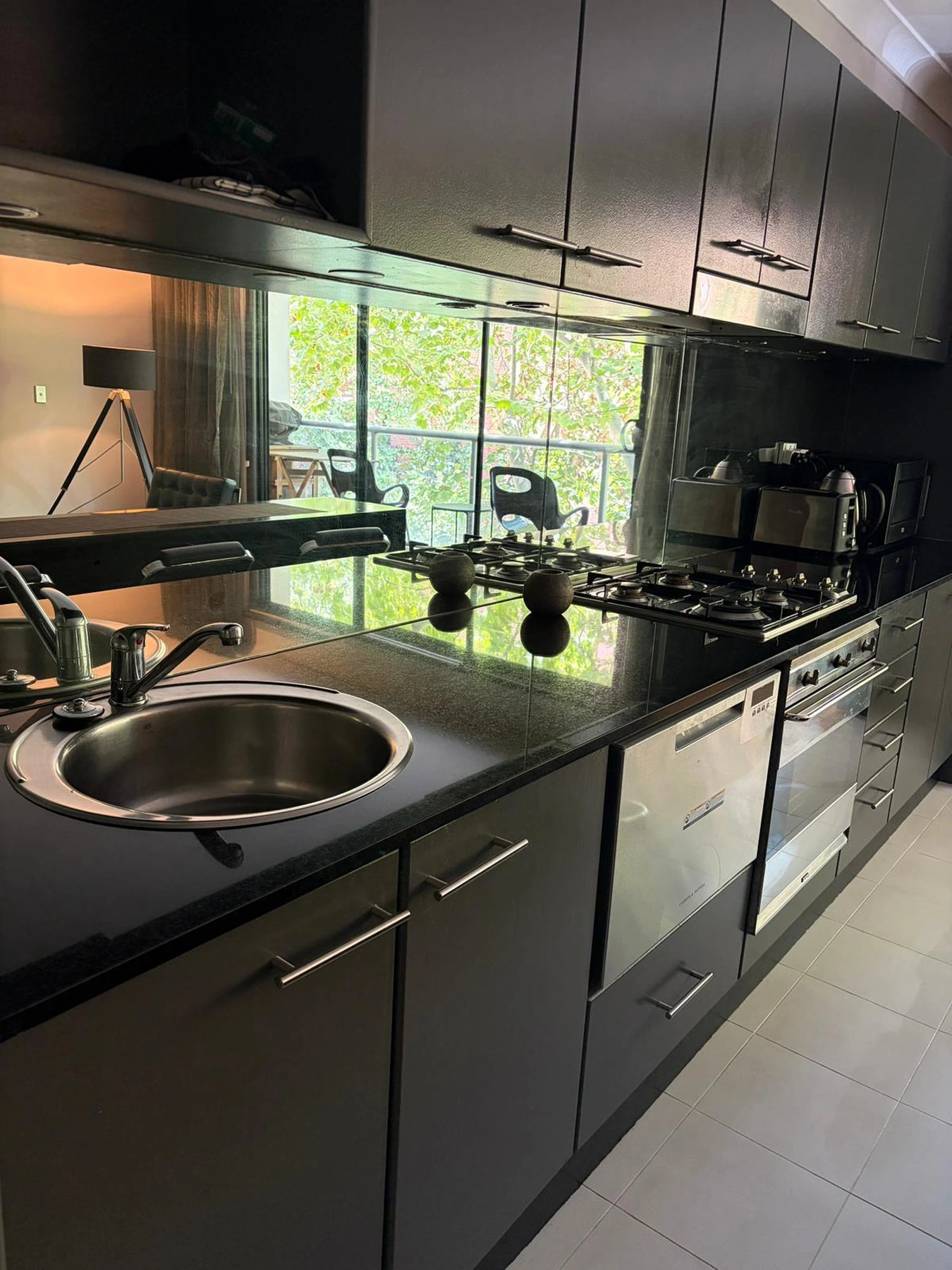 Clean kitchen maintained by Starshine